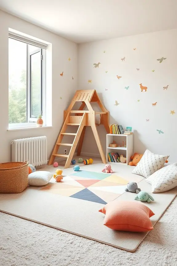 creative corner play area
