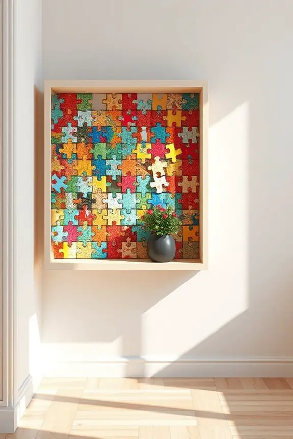 creative corner puzzle space