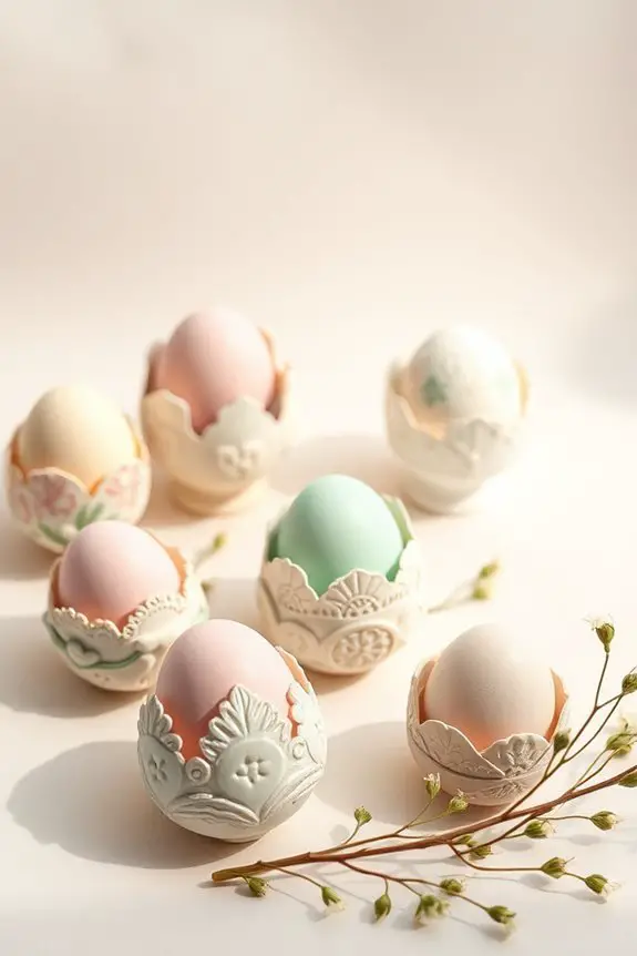 creative decorative egg holders