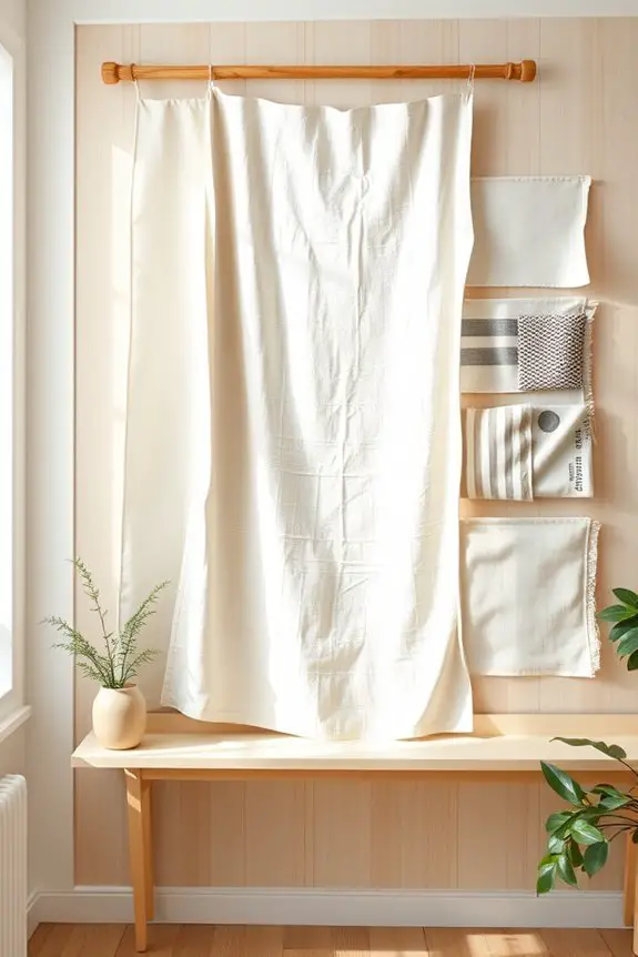 creative diy fabric art