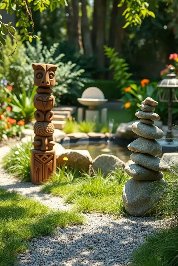 creative diy garden sculptures