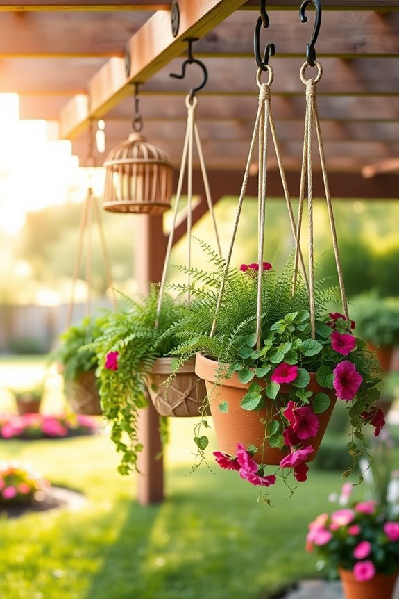 creative diy hanging planters