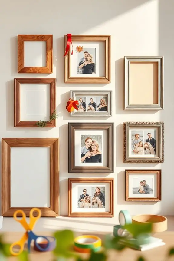 creative diy photo frames