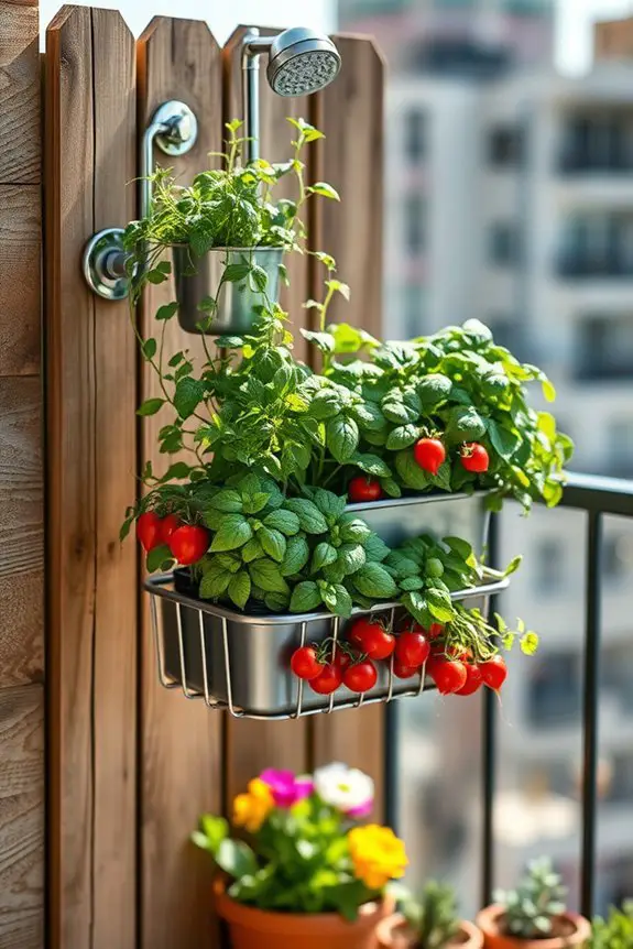 creative herb garden organizer