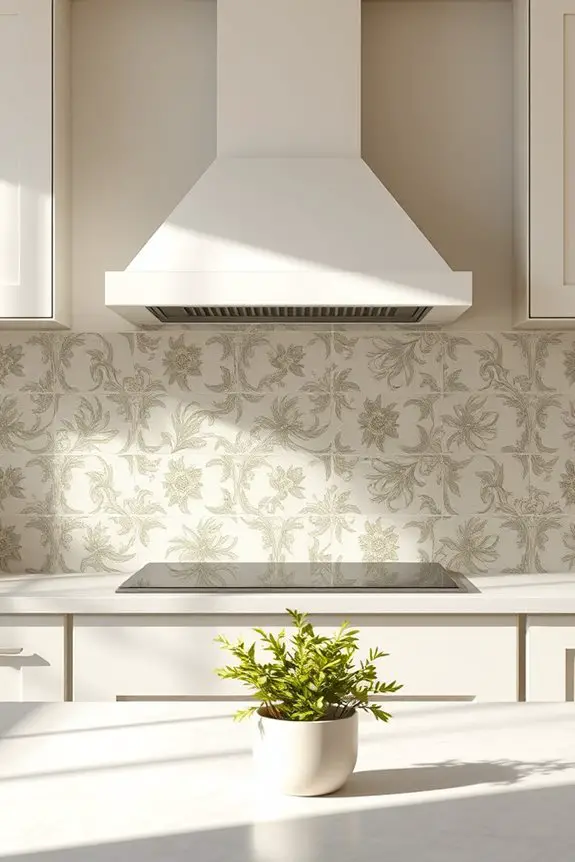 creative kitchen tile transformation