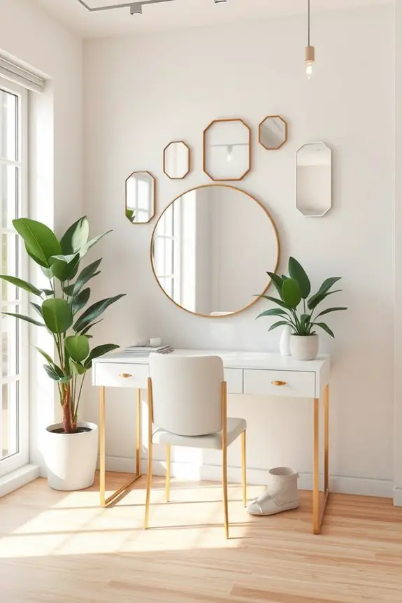 creative mirror wall designs