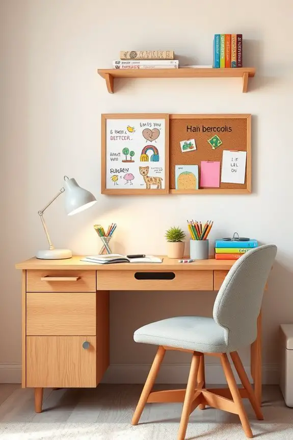 creative organized inspiring workspace