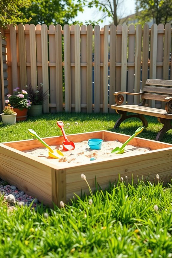 creative outdoor play space