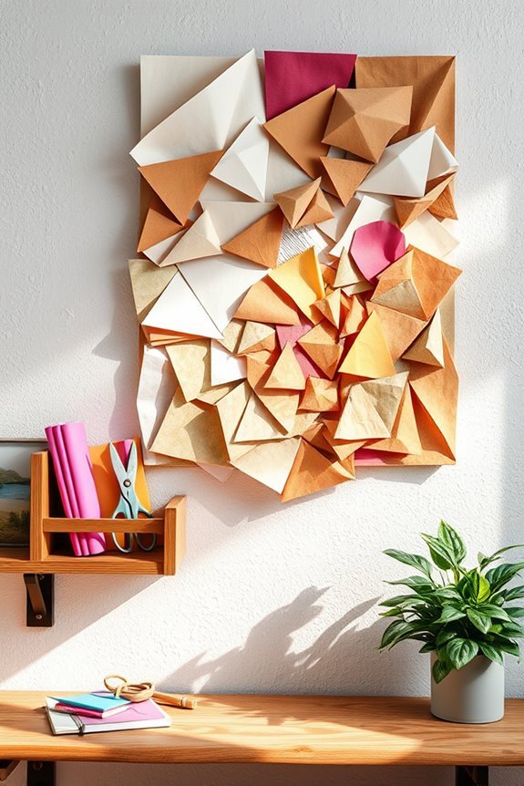creative paper collage art