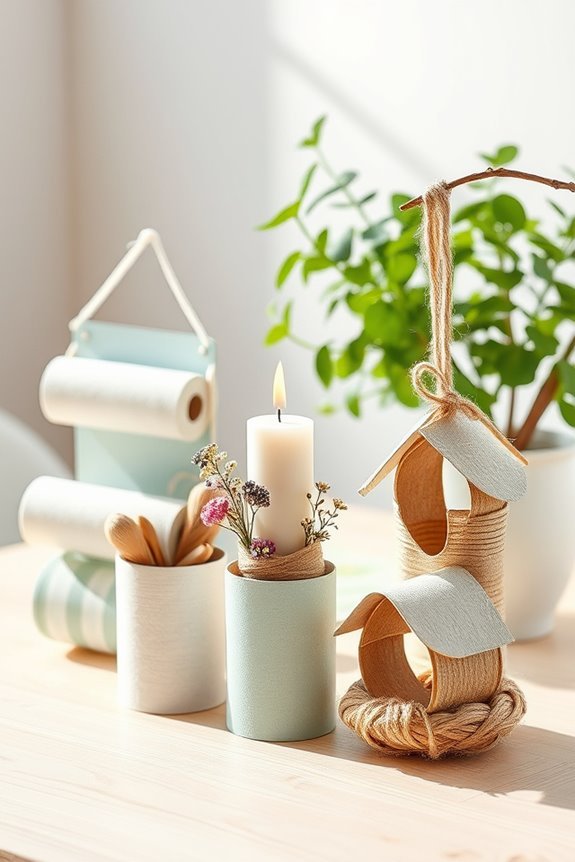 creative paper towel crafts