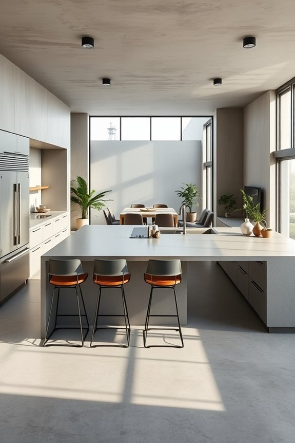 creative social kitchen space