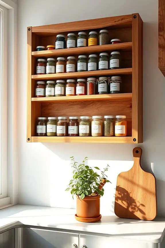 creative spice rack solutions