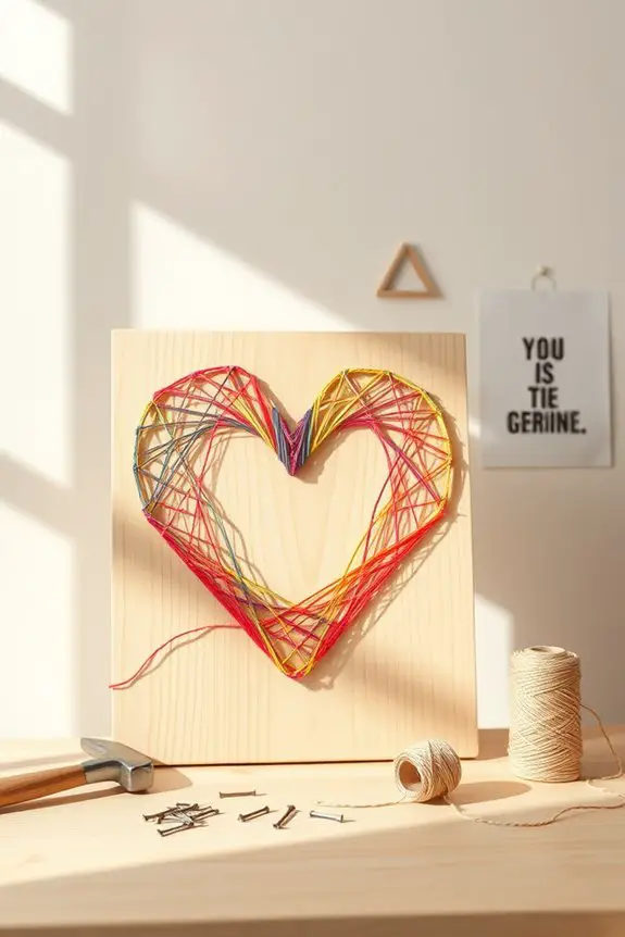 creative string art project