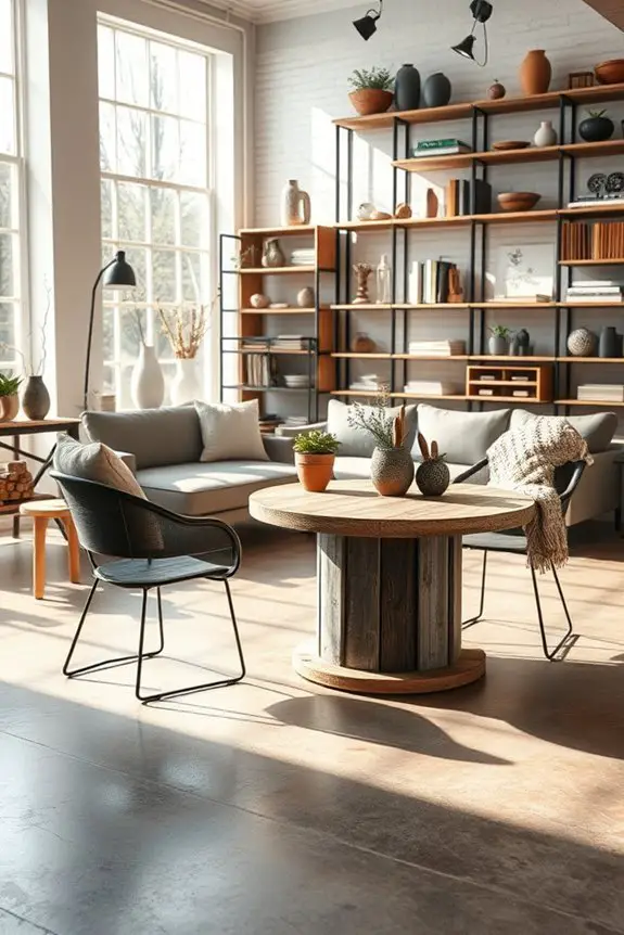 creative sustainable showroom design