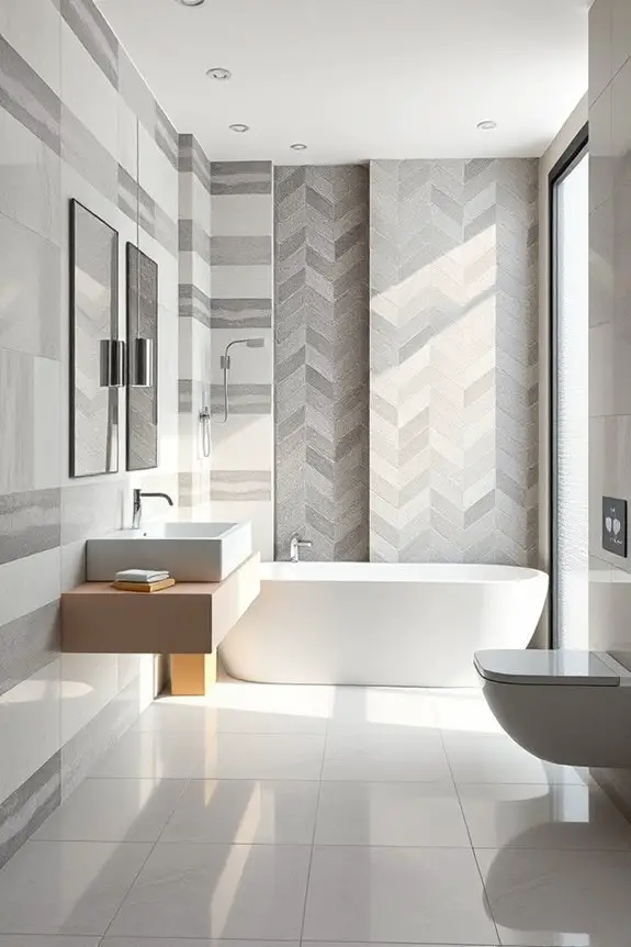 creative tile arrangements enhance design