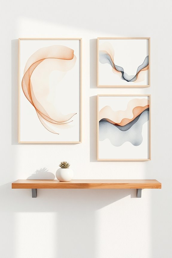 creative watercolor abstract art