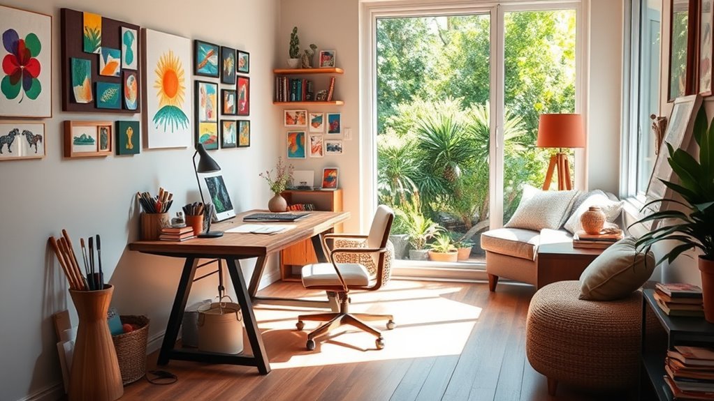 creative workspace and studio