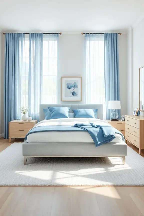 crisp blue window aesthetics