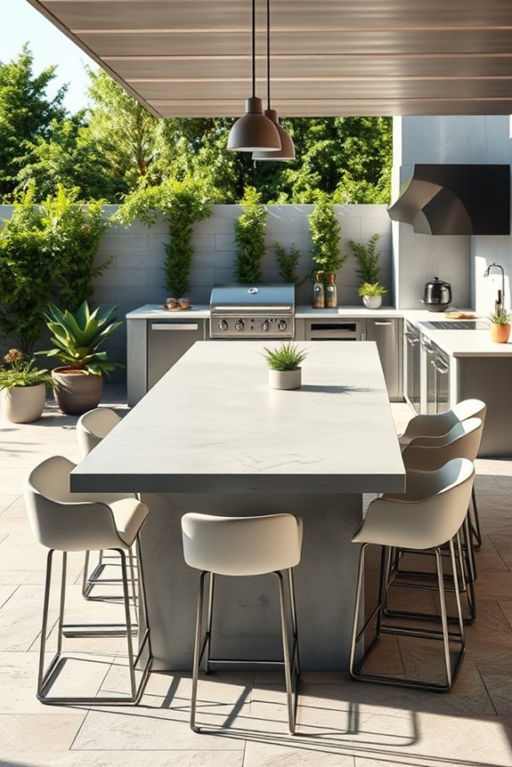 culinary oasis outdoor entertaining