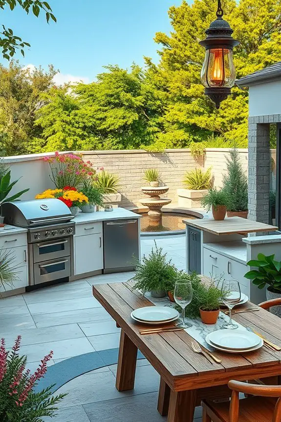 culinary retreat under stars