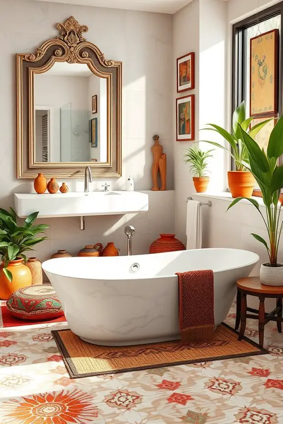 cultural bathroom decor ideas