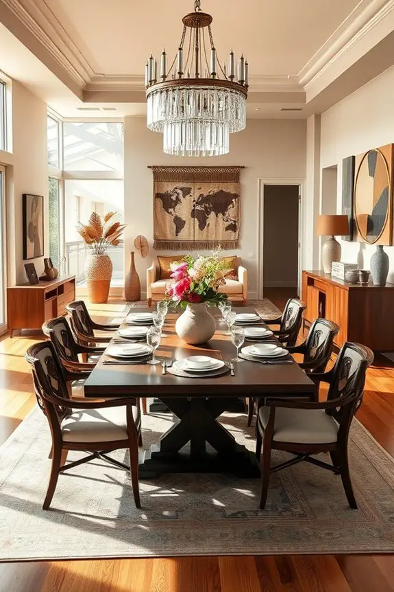 cultural dining room transformation