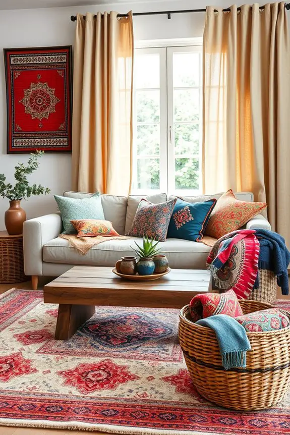 cultural textiles enhance decor