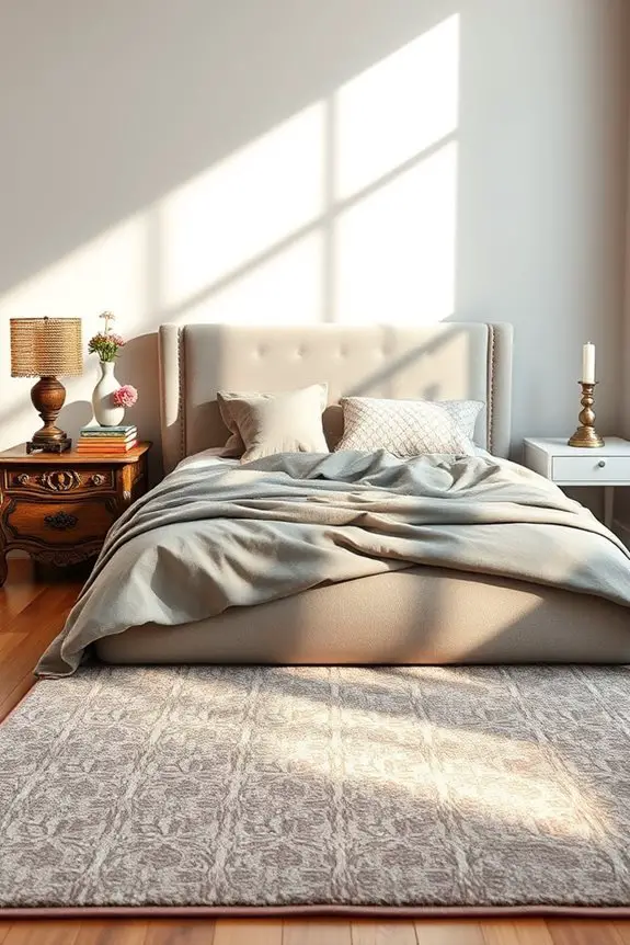 curate cohesive bedroom accessories