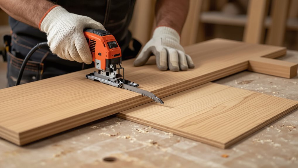 curved cuts with jigsaw