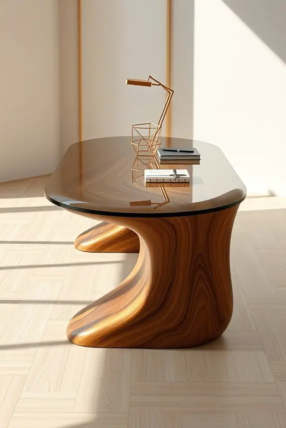 curved tables inspire collaboration