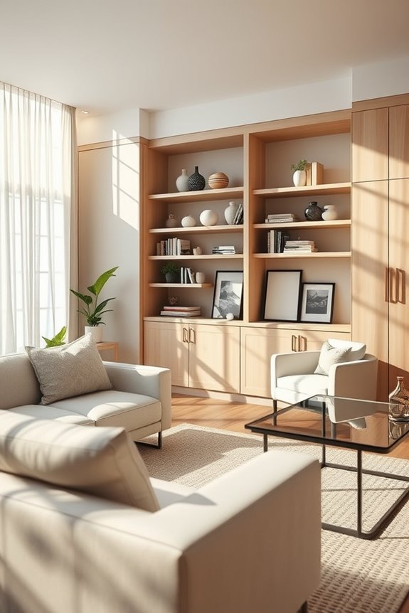 custom built in storage solutions