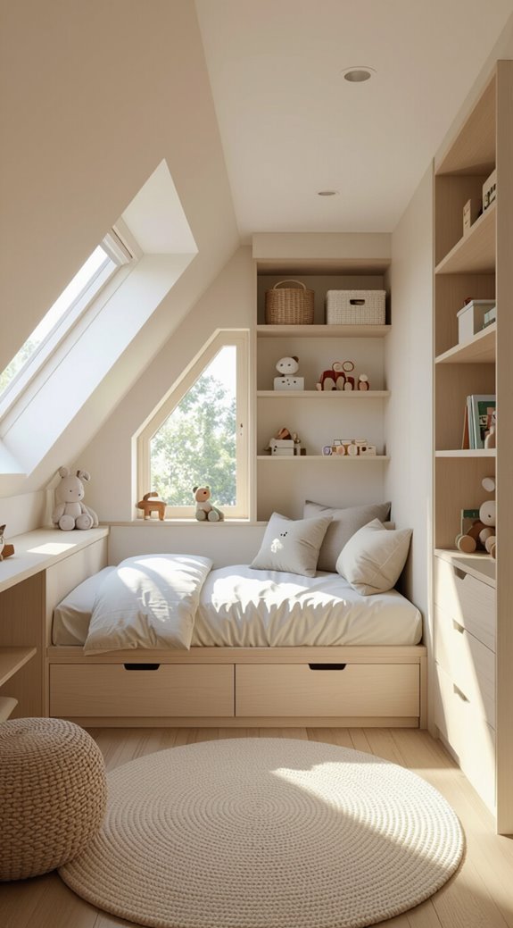 custom built ins for kids