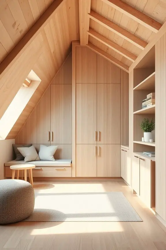 custom cabinetry for storage
