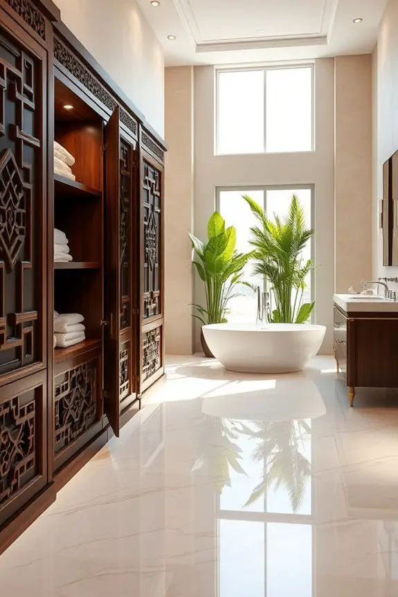 custom cabinets for bathrooms