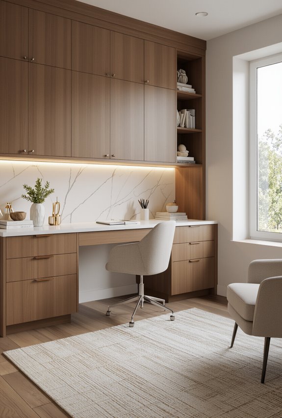 custom cabinets for organization