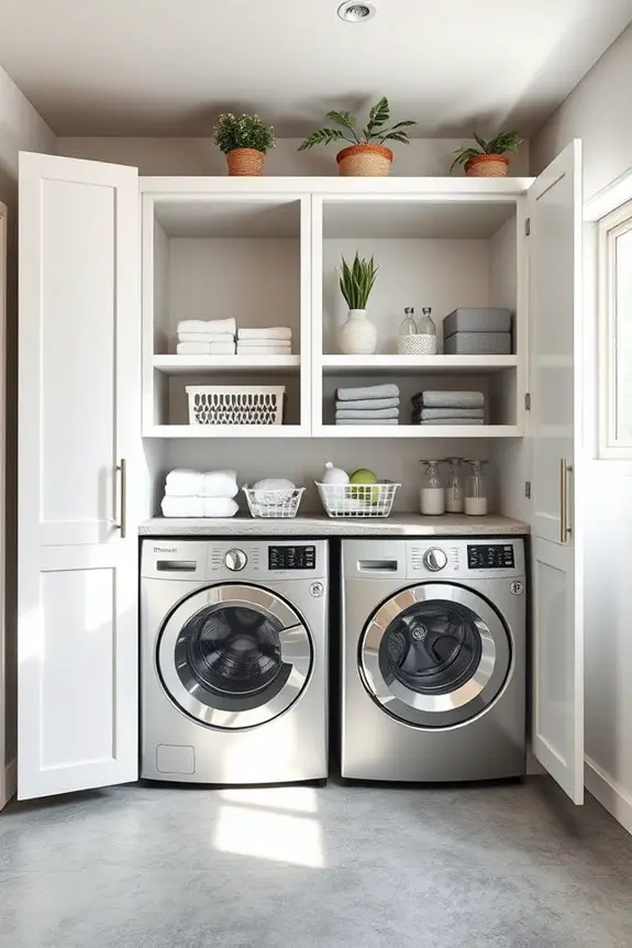 custom cabinets for organization