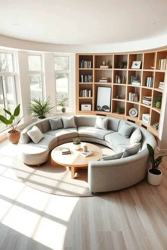 custom circular built in solutions