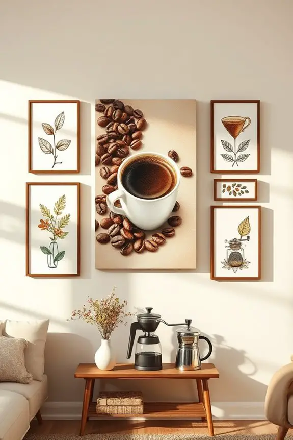 custom coffee art decor