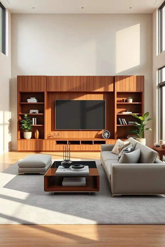 custom entertainment center design
