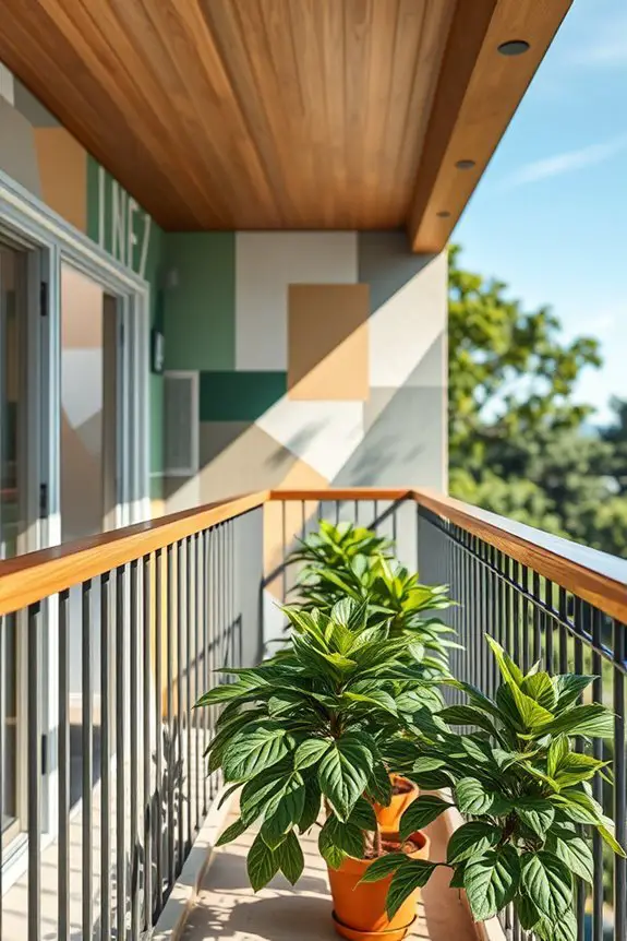 custom murals for balconies