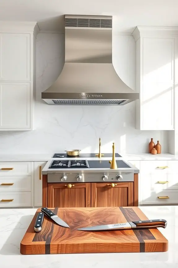 custom range hood elegance