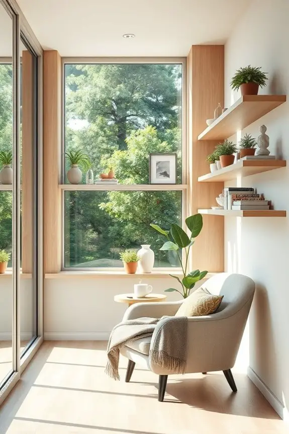 custom shelving for balconies