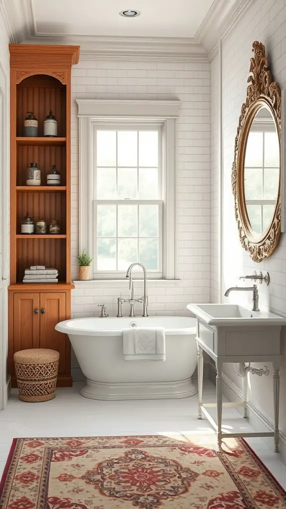 custom shelving for bathrooms