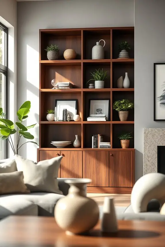 custom shelving for organization