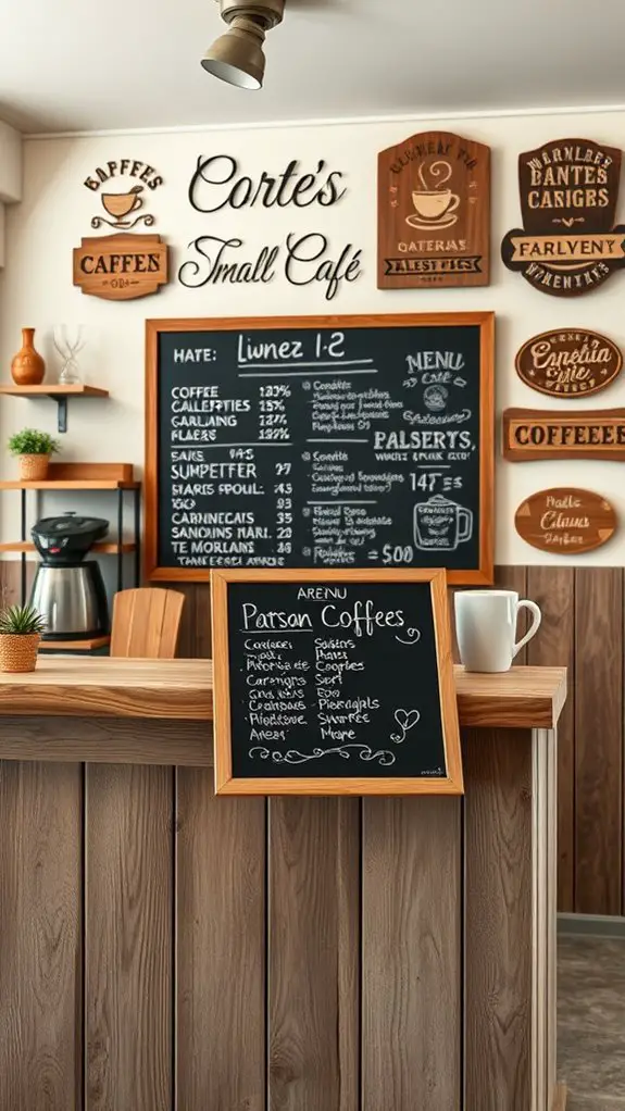 custom signage enhances identity