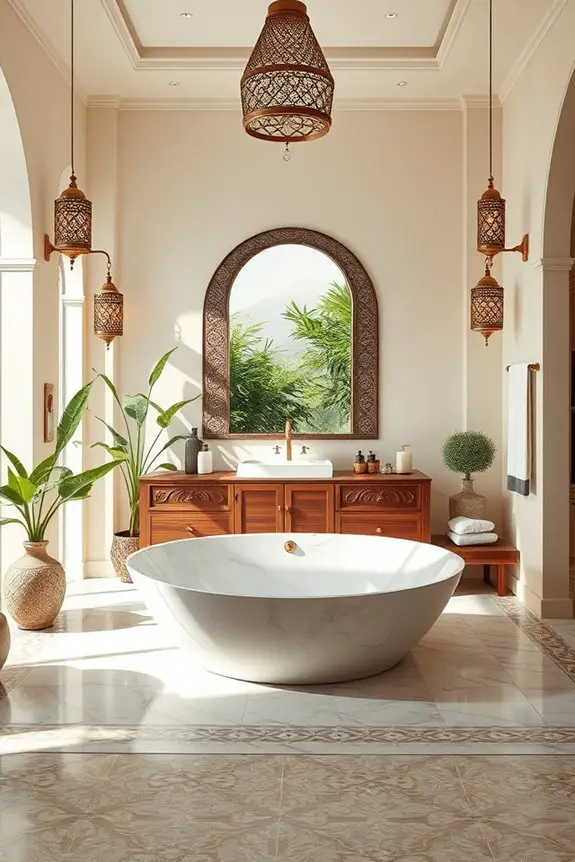 customizable arabic inspired lighting