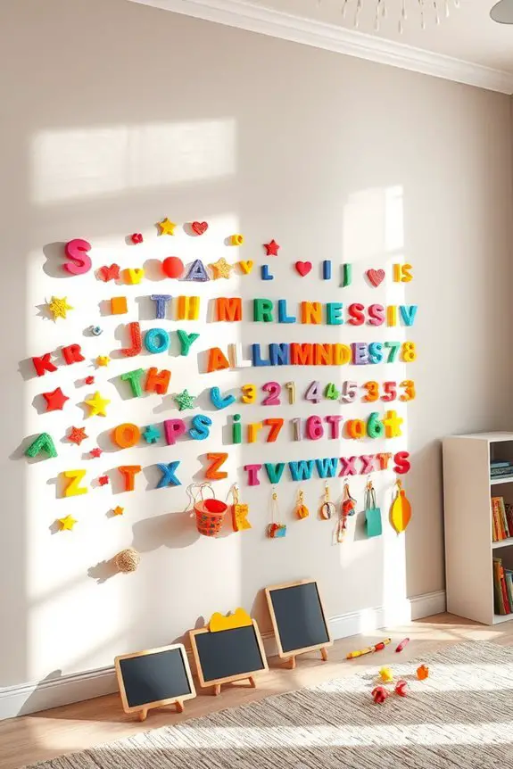 customizable interactive magnetic wall