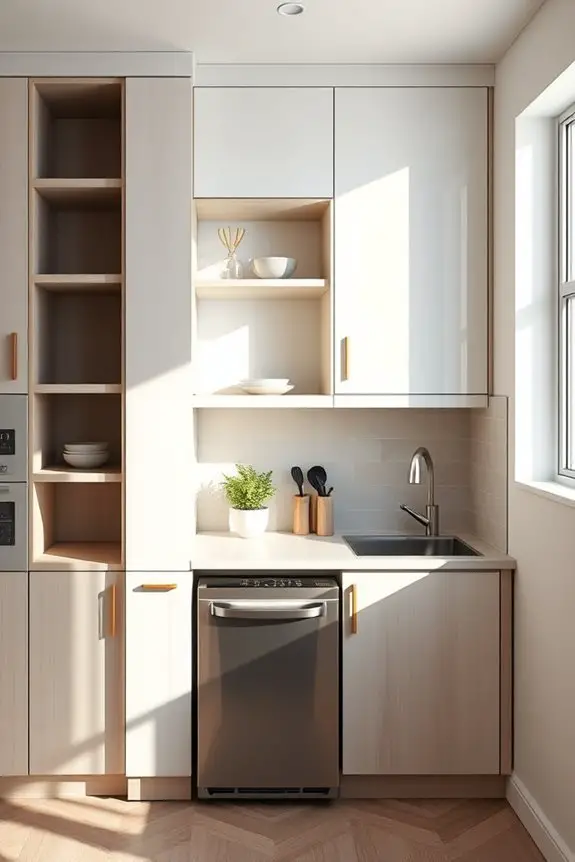 customizable modular kitchen cabinets