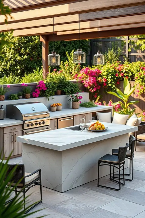 customizable outdoor kitchen design