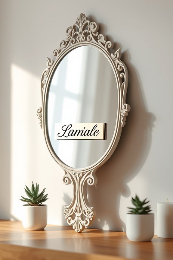 customizable personalized name plaque